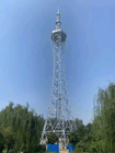 熱いすくい電流を通されたQ345 5gのインターネット タワーの携帯電話の電気通信鋼鉄タワー
